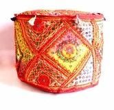 Footstool Pouf Cover