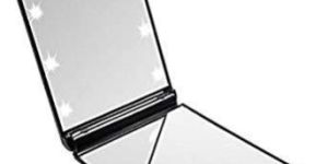 Small Folding Compact Portable Travel Make up Shaving Mirror