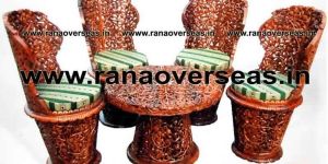 Wooden Chair Table Set