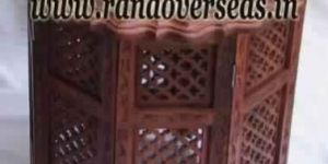 Wooden Hand Carved Side Table