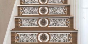 Step Riser Wood Look Tile