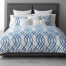 Embroidery Applique Bed Cover