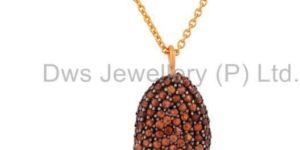 Sterling Silver Gold Plated Chain Necklace