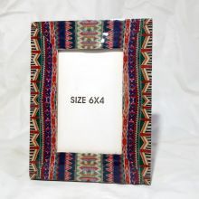 Wood Colored Decorative Photo Frame