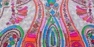 Wool Ari Embroidered Scarves