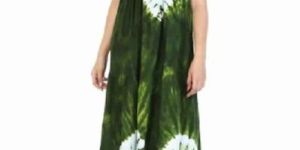 Women Regular Rayon Hand Tie Dye Dresses