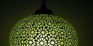 Moroccan Style Decorative Glass Lamp