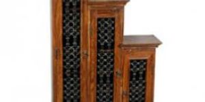 Sheesham Wood Jali Range Triple Steped CD Tower