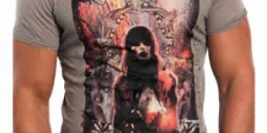 Mens Photo Print Crew Neck T-Shirts