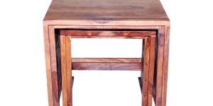 Wooden NEST OF TABLE