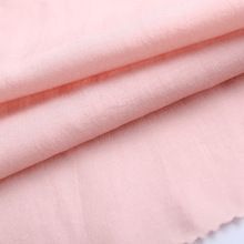 Pink Color Rayon Plain Fabric