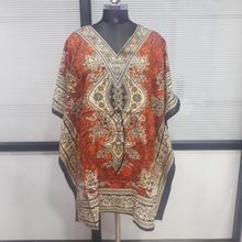 Print African Poncho Shirt