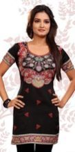 Crape Printed Women Kurti