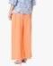 W Solid Woven Pleated Straight Pants