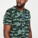 WRANGLER Camouflage Print Regular Fit Crew-Neck T-shirt