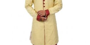 Silk Mans Wedding Wear Indo-Western