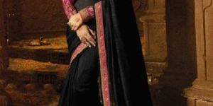 Yellow Viva N Diva Black Colored Tapeta