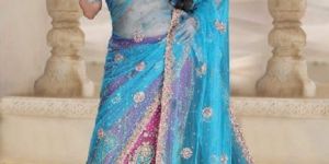 Net Lehenga Saree (PT-329)