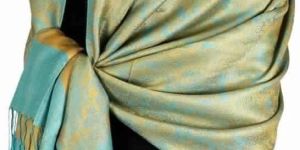 Self Jacquards Pashmina Shawl