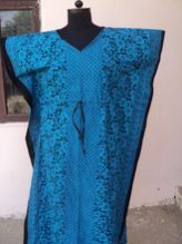 Light Blue Ladies Wear Abaya Dress