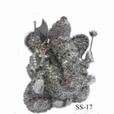 Silver Ganesha Statue
