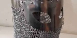 Viking Helmet with Chainmail