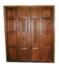 Teak Wood Pooja Room Door