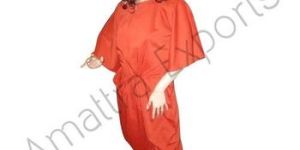 Red Cotton Silk Designer Modern Jumpsuit