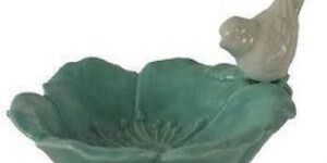 Enamel Bird Soap Dish