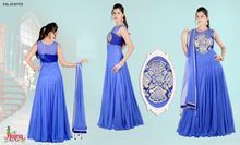 Wedding Blue Gown