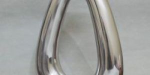 Recycled Shiny Aluminum Flower Vase