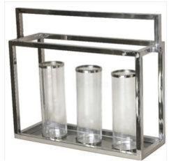 Three Lite Candle Lantern