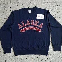 Sweatshirt with Aplique Felt Embroidery