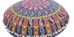 Indian Mandala Tapestry Floor Cushion Cover