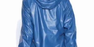 FORT COLLINS BLUE HOODED RAIN JACKET