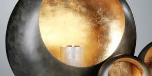 Metal Home Decor Candle Votive