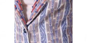 Multicolour Ikat Printed Jacket