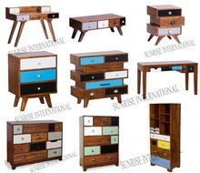 Retro Style Mango Wood Cabinet