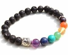 Rainbow Chakra Beads Stretchable Bracelet
