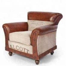 Wood Living Room Sofa