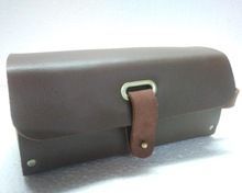 Vintage Buffalo Leather Wash Bag