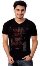 Stephen Armor Men V-Neck T-Shirt