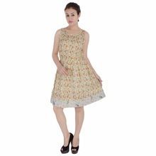 Floral Print Evening Dress