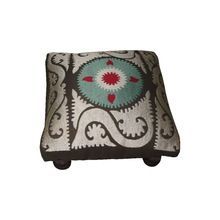 Wooden Low Footstool