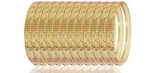 Three Tone Plated Bangles