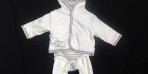 Cotton Romper Suit White
