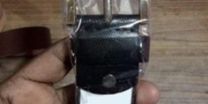 Mens Designer Belts Surplus Black