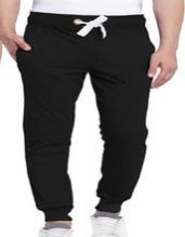 MENS JOGGERS GARMENT BLACK-