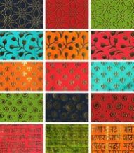 Foil Printed Handmade Paper