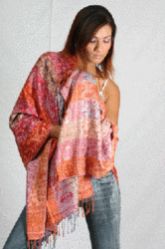 Jacquard Shawl